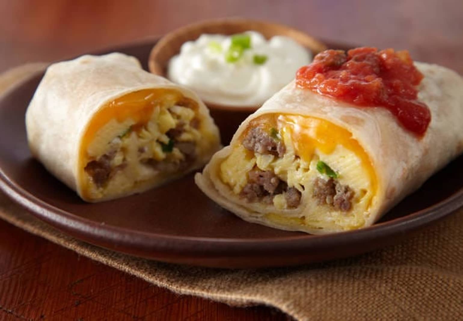 Make Ahead Breakfast Burritos
